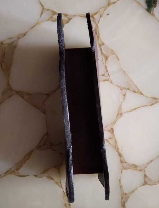 Porta Cartas e Porta Lápis em couro - Artesanato