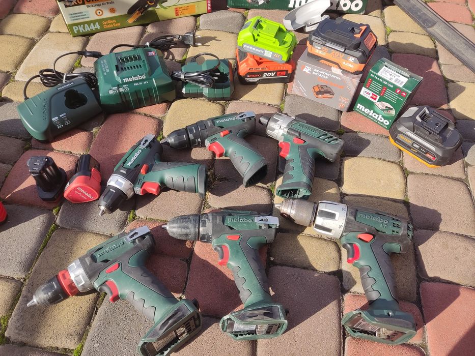 Метабо Бош Макита Пила Фонарик болгарка шуруповёрт аккумулятор
