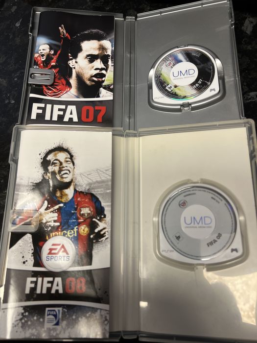 FIFA 07 e FIFA 08 PSP Portable