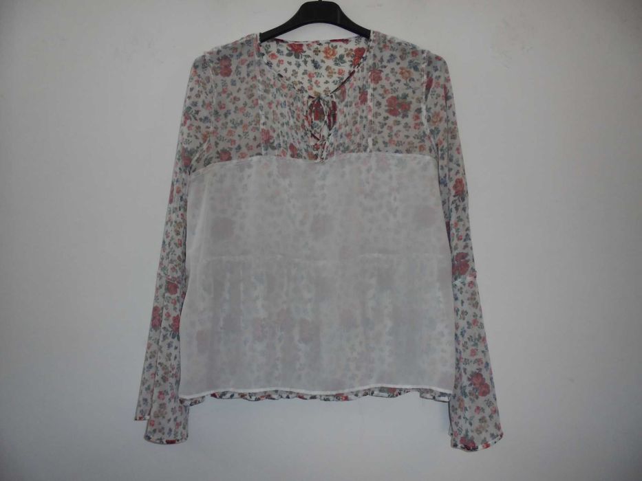 blusa de senhora as flores