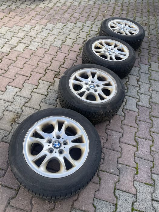 Felgi Koła Alufelgi BMW R17 Opony Zima BMW E83 X3 Styling 111