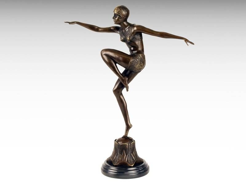 Escultura de bronze - Dançarina 2