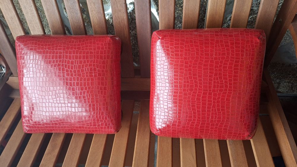 Bancos apoio de pés