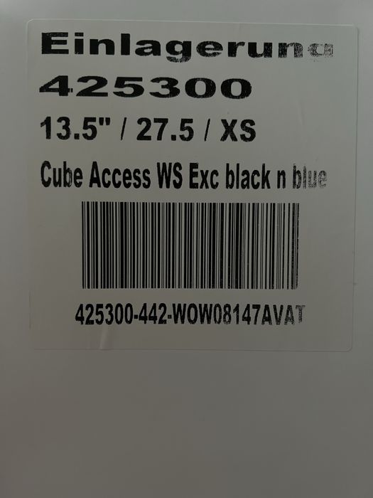 Велосипед Cube Access WS Exs