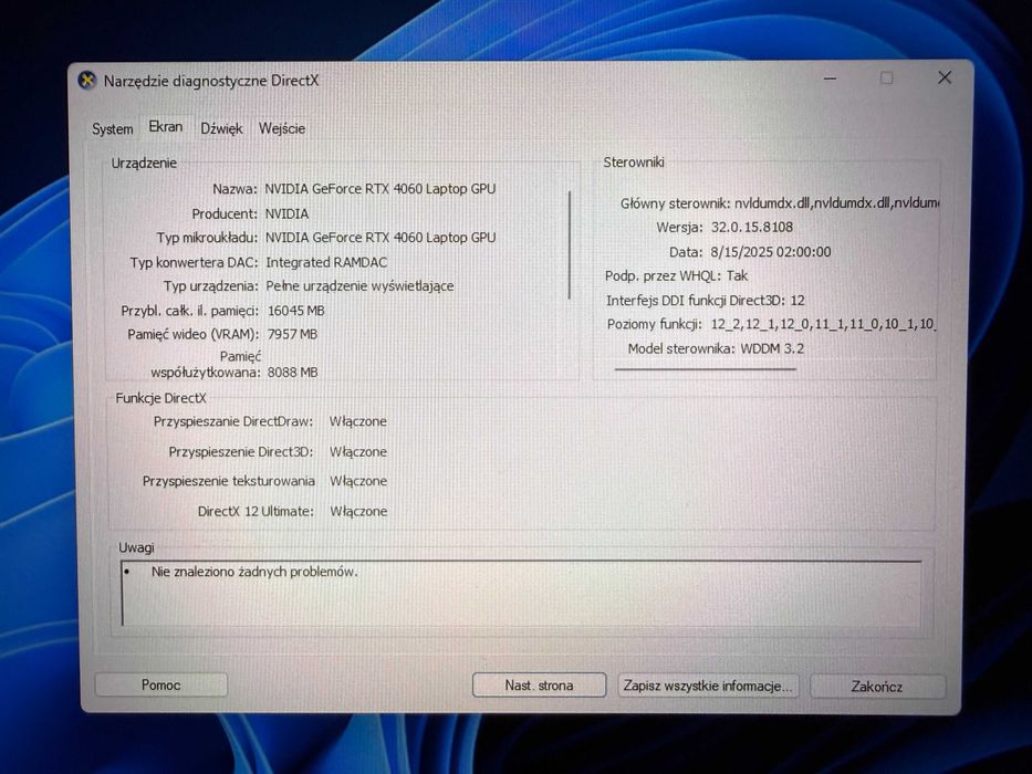 Laptop Gamingowy Lenovo LOQ