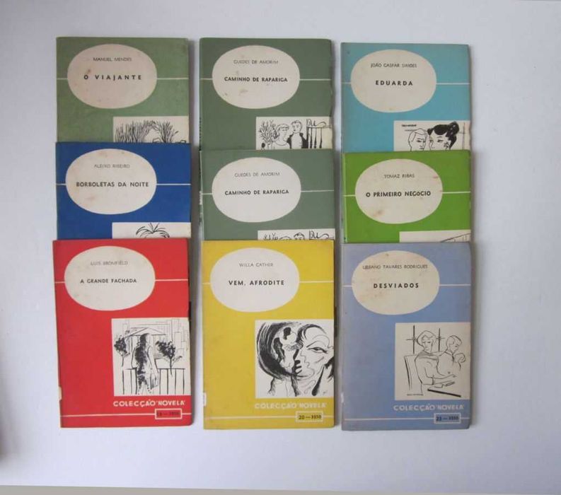 Colecção "NOVELA" (nºs 01 a 23)