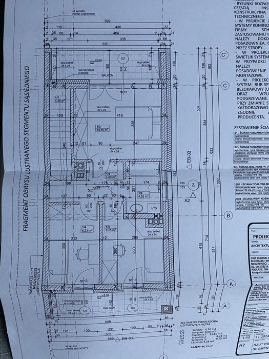 Segment 87m2 dzialka 1600m2