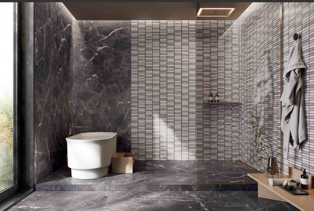 Włoskie Płytki Gresowe 120x120 NEGRESCO Gardegnia orchidea