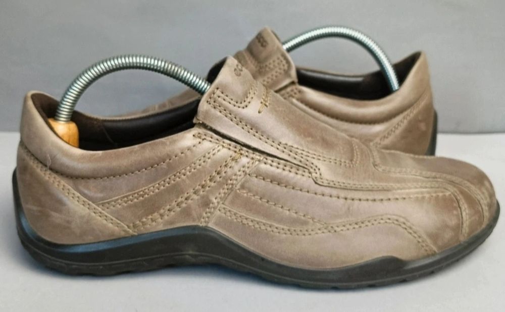 Ecco półbuty męskie wsuwane r. 42 skóra!  1461