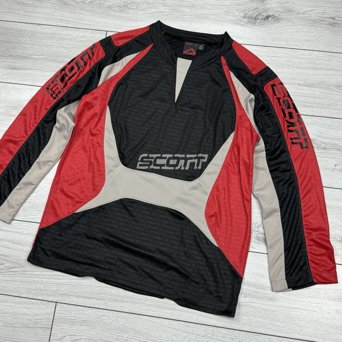Джерси Scott Progressive Series Jersey мтб кофта вело велосипедная накидка футболка с длинным рукавом вело одежда трейловая скотт даунхил термуха