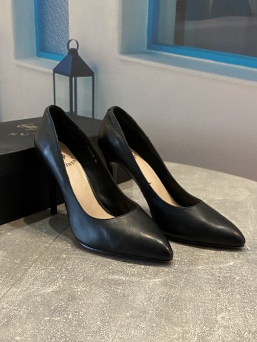 Туфлі натарульна шкіра