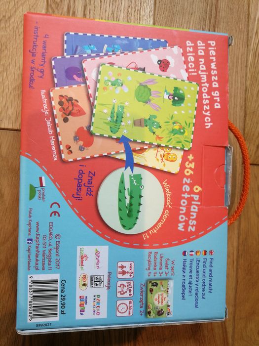 Gra LOTERYJKA Kolory firmy Kapitan Nauka