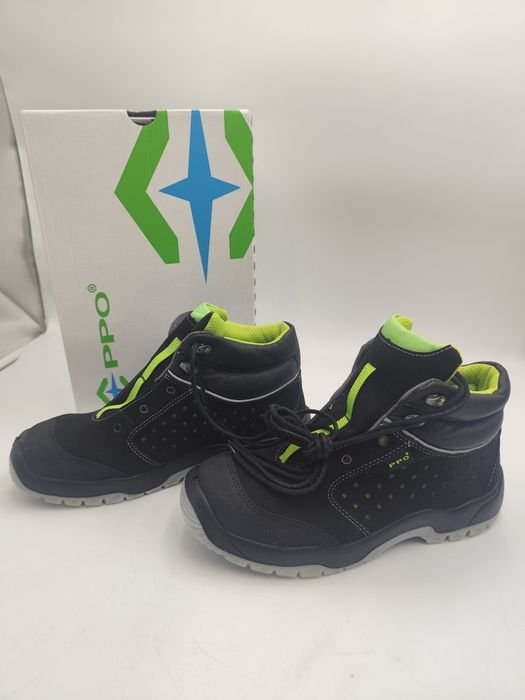 Buty robocze PPO r. 45 – nowe, II gatunek, stan b.dobry