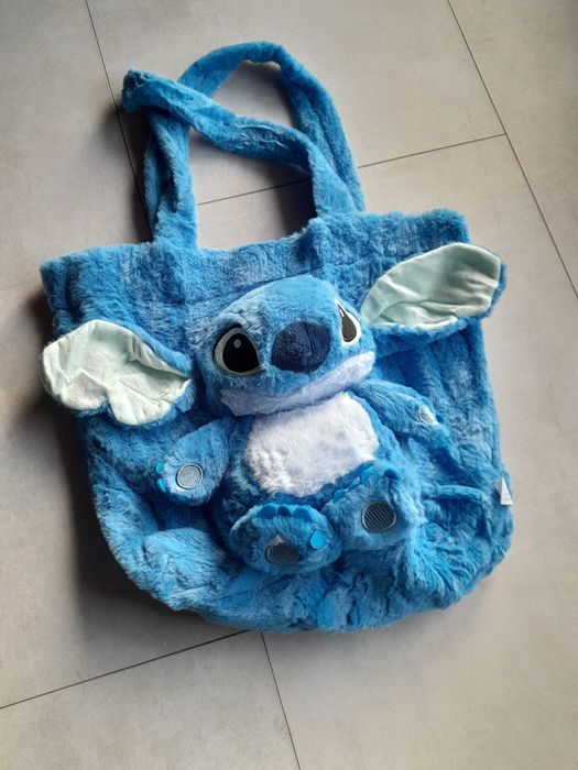 Torba dziecięca na ramię pluszak Stich maskotka nowa bez metki