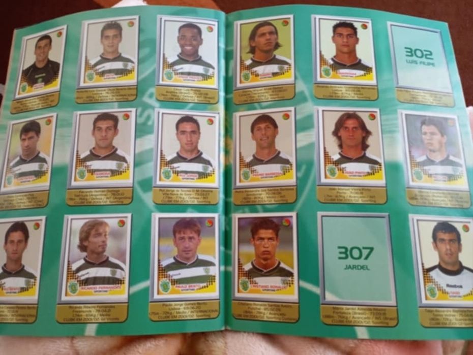 Caderneta de cromos 2002/2003