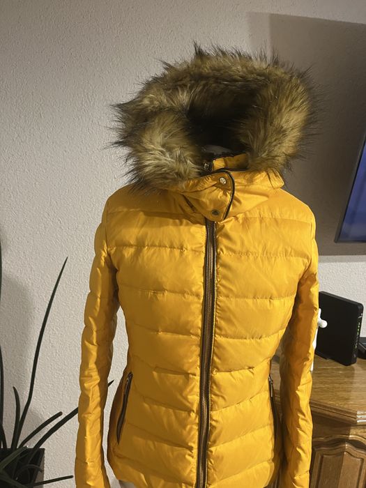 Kurtka puchowa   Zara damska  M