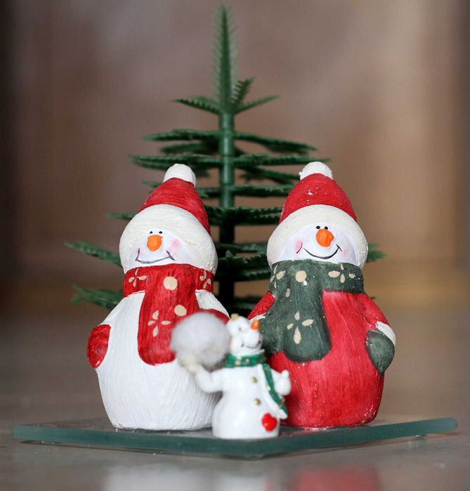 Новорічні сніговики.Сувенір.Аксесуар.