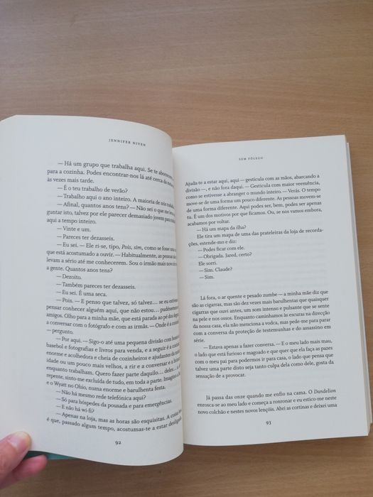 Livro "Sem Fôlego" de Jennifer Niven