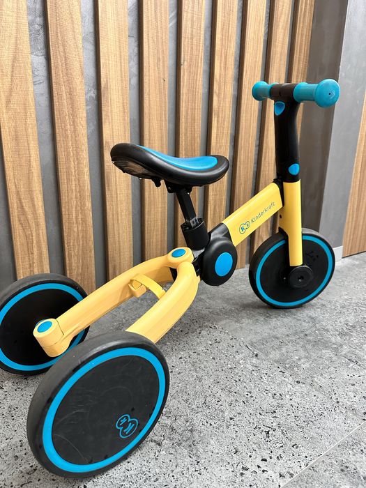 Дитячий велосипед Kinderkraft 3 в 1 4TRIKE PRIMROSE YELLOW