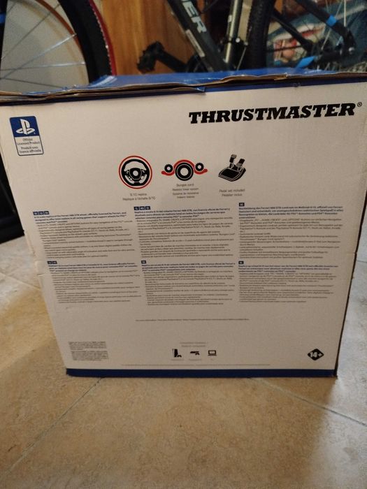 Thrustmaster T80 Ferrari 488 GTB Edition – Volante PS4/PC (Como Novo)