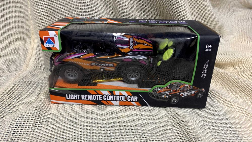 Машинка на радіокеруванні YUQI CQ-555C 1:20, нова, зарядка Type-C, LED