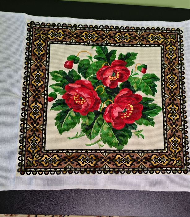 Вишита заготовка для подушки