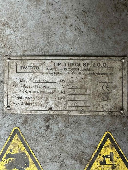 Шиномонтажний станок INVENTO TCS 656 (професійний)