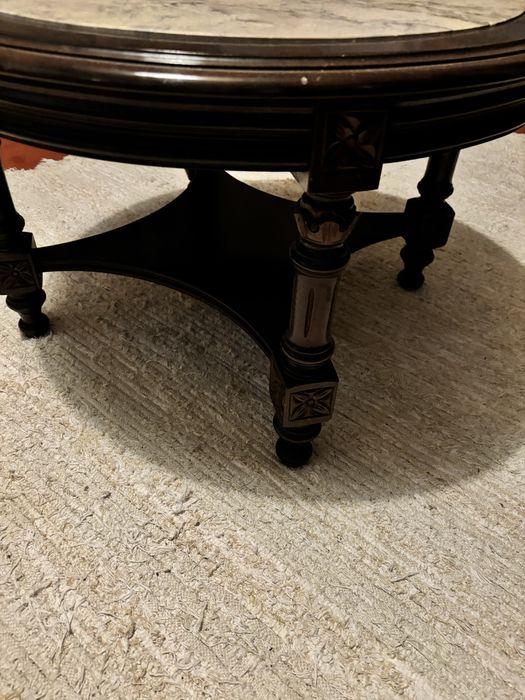 Mesa de centro redonda