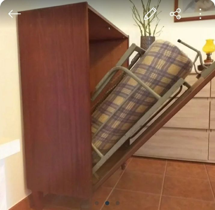 Móvel que abre em cama