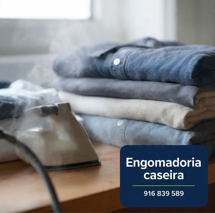 Passa-se Roupa a ferro (Zona de Sintra) ENGOMADORIA CASEIRA