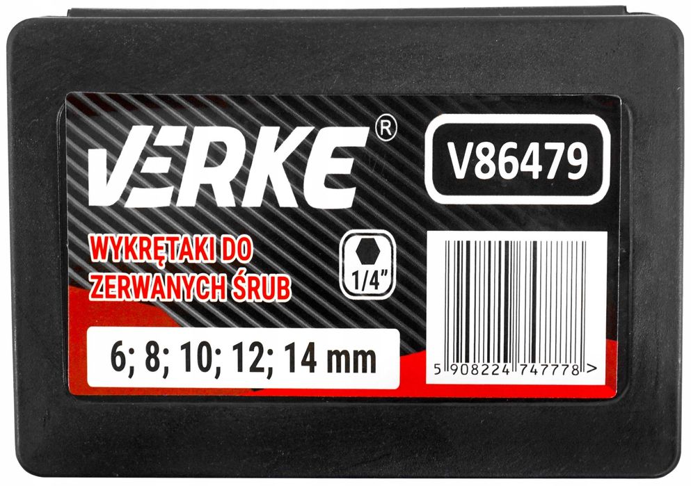 WYKRĘTAKI Klucze do urwanych śrub zerwanych szpilek gwintu