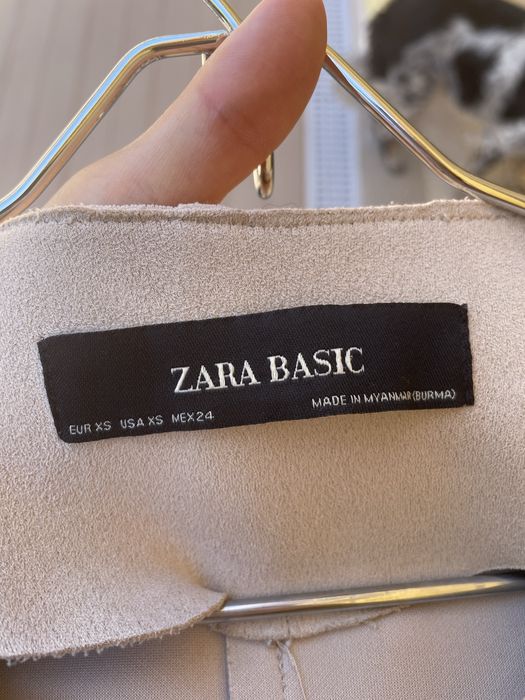 Casaco Zara (XS, bege)