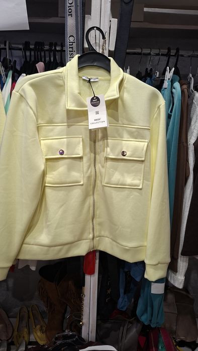 bluza bawełna ocieplana S, M nowa wymiary na zdjęciach