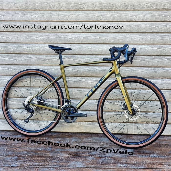 28 CUBE NUROAD PRO Вилка CARBON. Shimano GRX Tiagra на ОСЯХ  XS M L XL