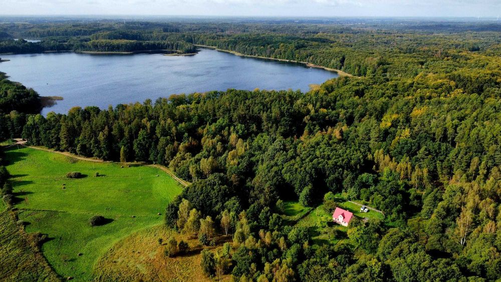 Święta w lesie, 2h od Szczecina. Jelenino Domek nad jeziorem