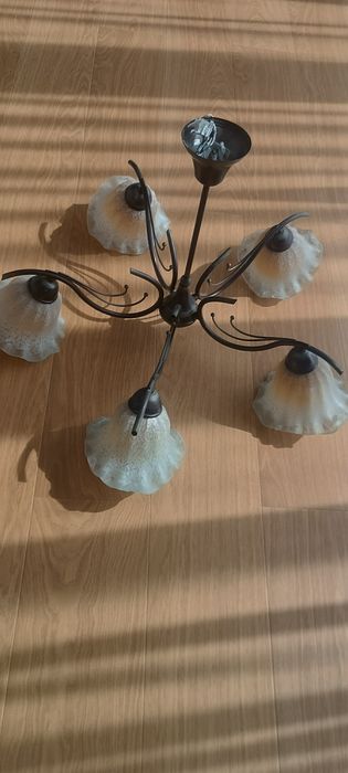Lampa sufitowa  na 5 żarówek o