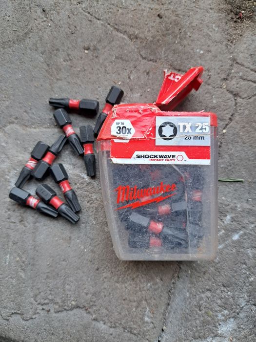 MILWAUKEE bity torx tx25 30 sztuk