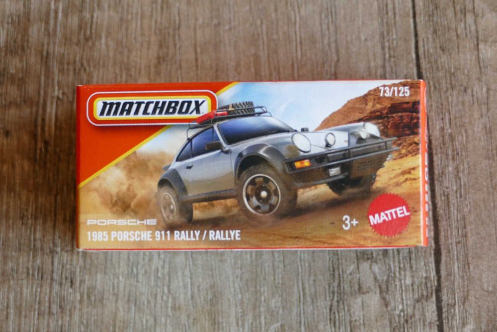 Matchbox 1985 Porsche 911 Rally / Rallye edycja 2026 rok
