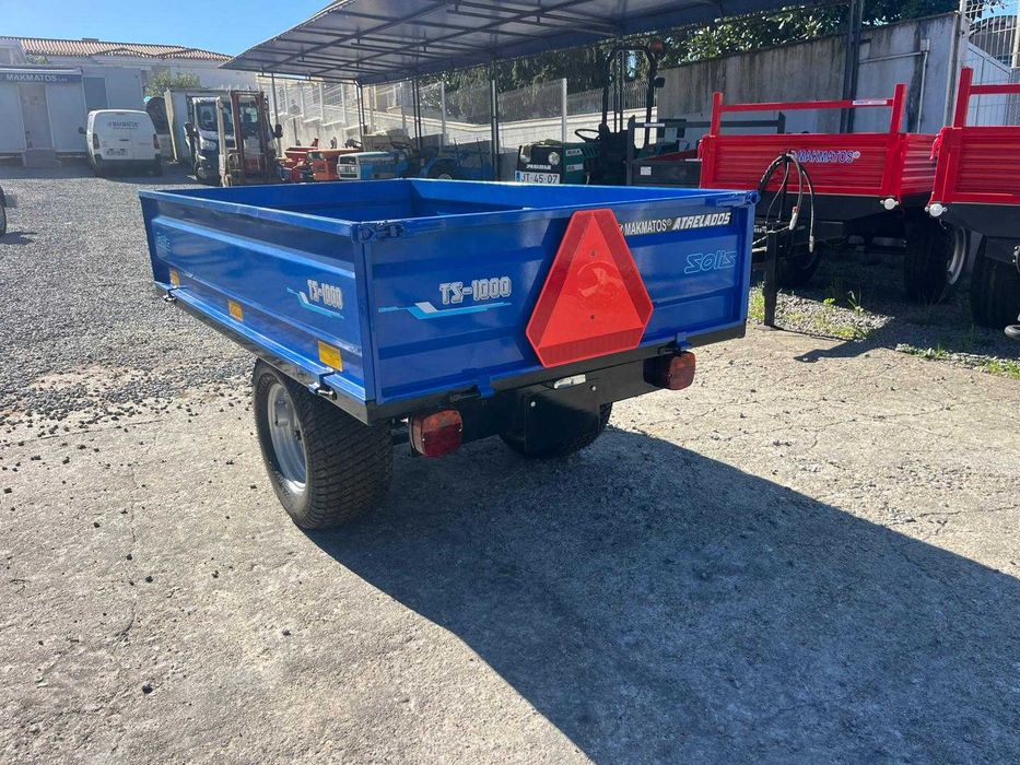 Reboque agricola c/matricula p/mini-trator NOVO