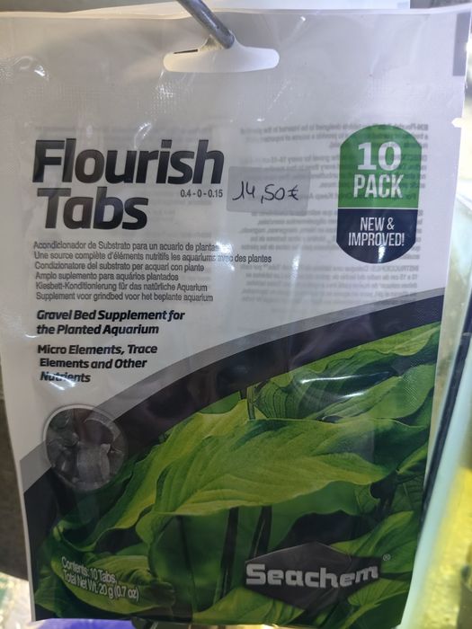 Flourish seachem tabs