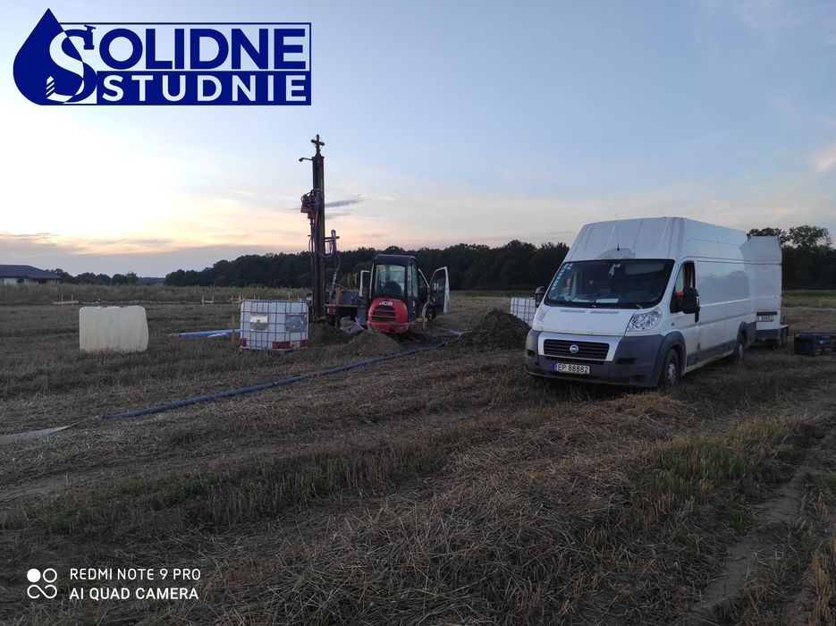 wiercenie studni studnie głębinowe wiercone Łódź Pabianice Stryków