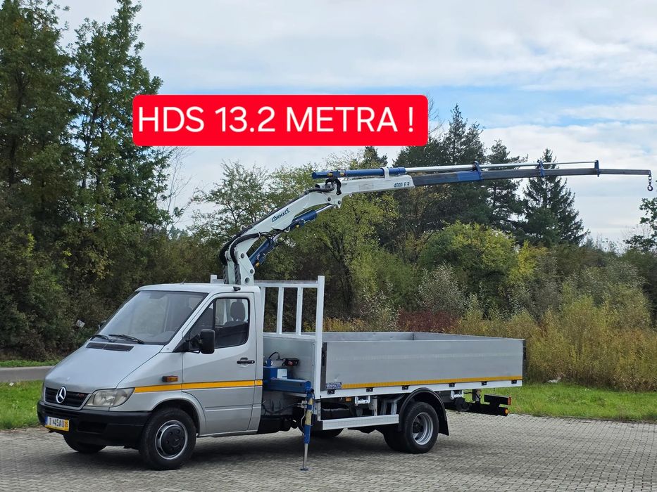 Mercedes-Benz Sprinter 616 CDI Skrzynia 4.20 M + HDS 13.2 METRA  ! Cormach 4000E3  DMC 6000 KG ! 2.7 CDI * 160 Koni !