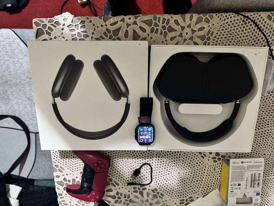 Bundle Apple Premium: Watch Ultra 2 + AirPods Max (Impecáveis)