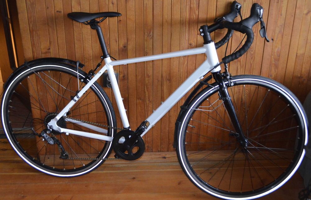 Kolarzówka Van Rysel EDR Easy  Rower szosowy rozm. M +błotniki