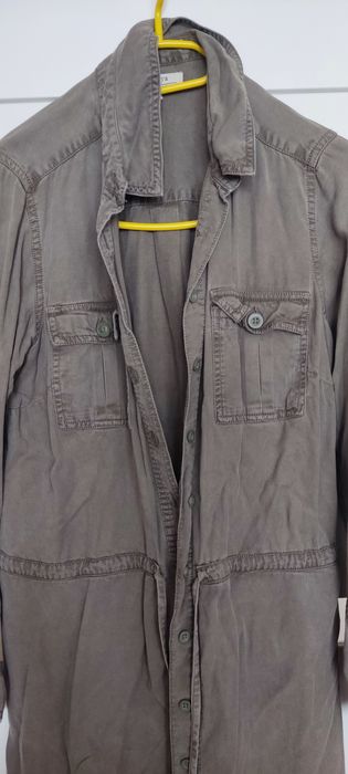 Sukienka khaki szmizjerka r.40/L