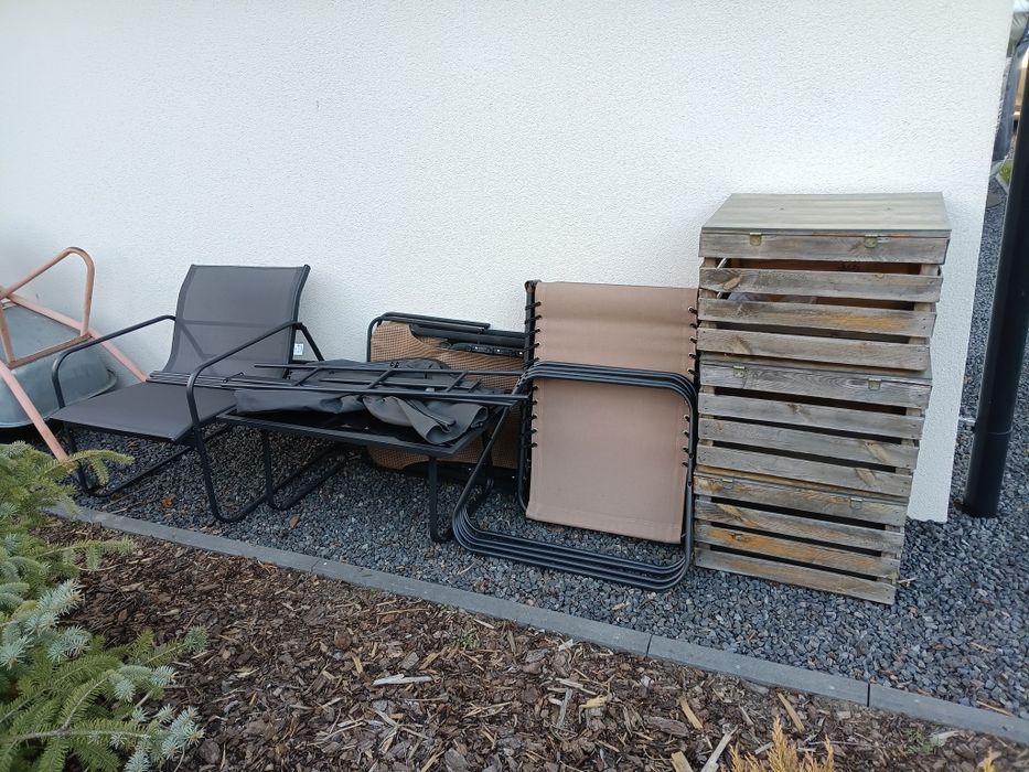 Meble ogrodowe komplet