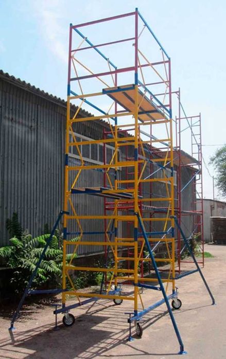 БЕЗКОШТОВНА ДОСТАВКА!Ліса пересувні (Вышка Тура) маленька 6.3 м.