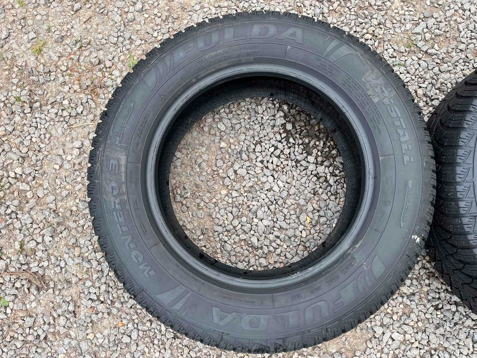 Opony 195/65R15 Fulda Kristall Montero 3 Zima 2sztuki 7,78mm bieżnika