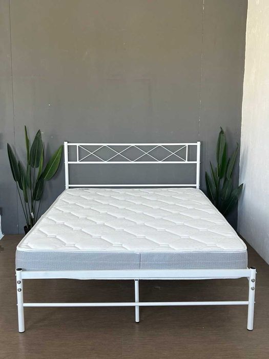 baratoo! cama de casal nova + estrado + cabeceira