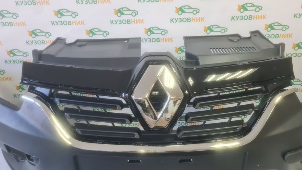 Передній бампер Logan II 2017-2022 бампер Логан 2 передний рестайлинг